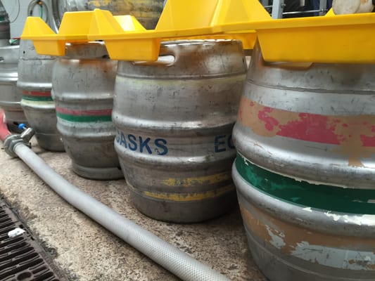 threads coffee at Hilden Brewery by null