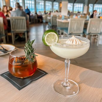 Narcoossee's - Old Fashion & Key Lime Pie Martini - New American Near Me - Lake Buena Vista, Florida