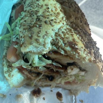 New Deal Fruit - Mediterranean sandwich on seeded roll with balsamic glaze - Delis Near Me - Revere, Massachusetts New Deal Fruit - Mediterranean sandwich on seeded roll with balsamic glaze - Delis Near Me - Revere, Massachusetts