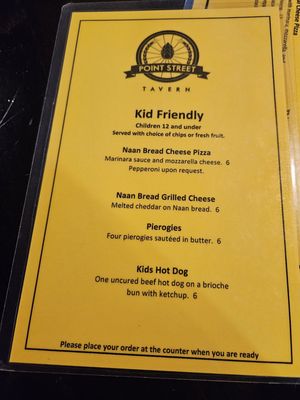 Menu photo 4 Point Street Tavern Saltsburg, PA Menu photo 4 Point Street Tavern Saltsburg, PA