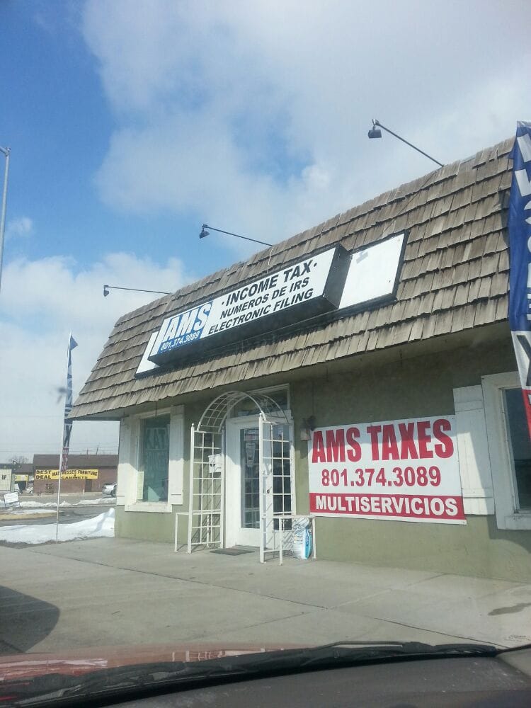 AMS 486 S State St, Orem, Utah Tax Services Phone Number Yelp