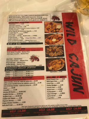 Menu photo 5 Wild Cajun Crawfish Houston, TX