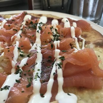 Boon Fly Cafe - Smoked Salmon Flatbread - American Near Me - Napa, California