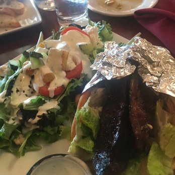 The Front Porch - Gyro and house side salad - Southern Near Me - Leonardtown, Maryland The Front Porch - Gyro and house side salad - Southern Near Me - Leonardtown, Maryland