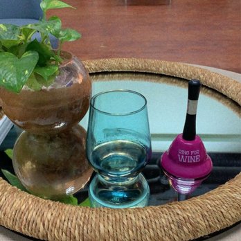 Salon Olines - Cute bell that's says "Ring for wine" if you're under the dryer & need some more! LOVE THIS - Hair Salons Near Me - Dallas, Texas Salon Olines - Cute bell that's says "Ring for wine" if you're under the dryer & need some more! LOVE THIS - Hair Salons Near Me - Dallas, Texas