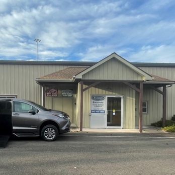Bussani Mobility Team - The entrance to Bussani Mobility's Kingston location. We sell, service, and rent accessible vehicles. - Mobility Equipment Sales & Services Near Me - Kingston, New York