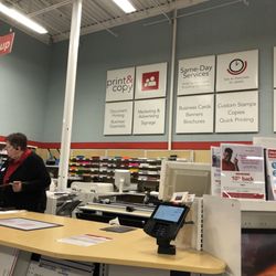 Office Depot - Print and specialty area.