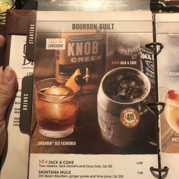 LongHorn Steakhouse - Drinks Menu - Steakhouses Near Me - Snellville, Georgia