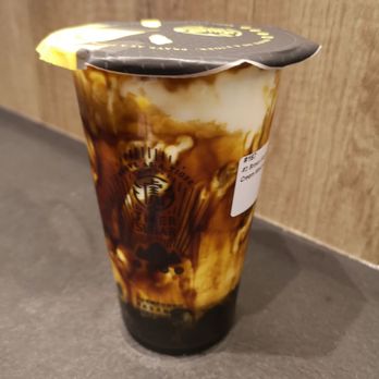 Tiger Sugar - Brown sugar Boba milk w cream mousse - Desserts Near Me - North York, Ontario