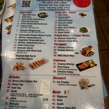 Lin's Garden - Menu - Japanese Near Me - Roseville, California Lin's Garden - Menu - Japanese Near Me - Roseville, California