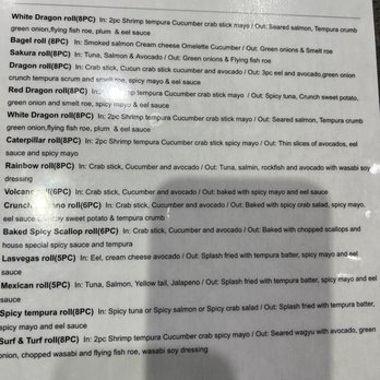 Tilly Kitchen - Chef's special rolls menu - Korean Near Me - Chantilly, Virginia Tilly Kitchen - Chef's special rolls menu - Korean Near Me - Chantilly, Virginia