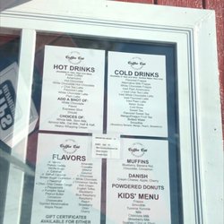 Cat Coffee - Menu