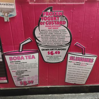 The Pink Cow - Non-ice cream menu options August 2025 - Ice Cream & Frozen Yogurt Near Me - Alden, New York The Pink Cow - Non-ice cream menu options August 2025 - Ice Cream & Frozen Yogurt Near Me - Alden, New York