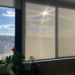 Shades in my livingroom.