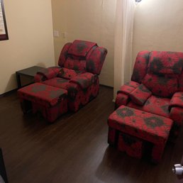 Foot massage room