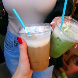 Banana Matcha Latte