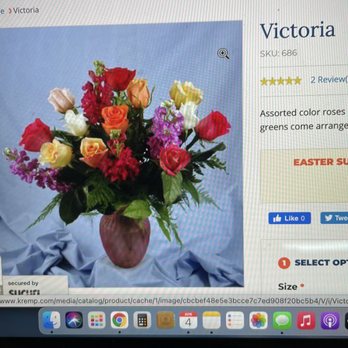 Kremp Florist - Display on their website. Says all roses. - Florists Near Me - Willow Grove, Pennsylvania