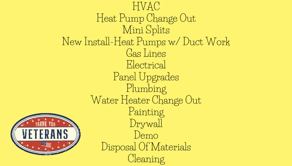 Slide of B&C Handyman Services