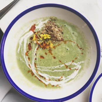The Vandal - Chilled sorrel soup, all a-flowered - Wine Bars Near Me - Pittsburgh, Pennsylvania