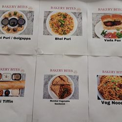 Bakery Bites - Menu