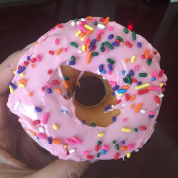 Dunkin' - Strawberry Frosted with Sprinkles - Donuts Near Me - Pasadena, California