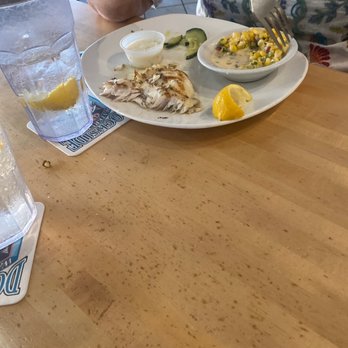 Dockside Waterfront Grill - Baked Grouper - Seafood Near Me - Venice, Florida