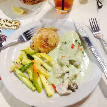 Texas Star Dinner Theater - My chicken was very good and perfectly cooked. - Dinner Theater Near Me - Grapevine, Texas Texas Star Dinner Theater - My chicken was very good and perfectly cooked. - Dinner Theater Near Me - Grapevine, Texas