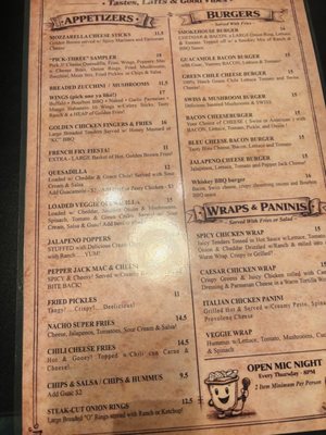 Menu photo 2 Laffs Comedy Nightclub Tucson, AZ Menu photo 2 Laffs Comedy Nightclub Tucson, AZ