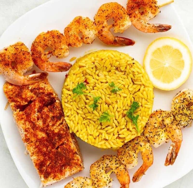 Food from Twins Chicken and Seafood