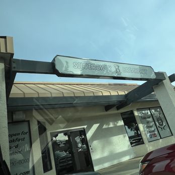 Silverback Breakfast & Cafe - The sign out front - Cafes Near Me - Vista, California Silverback Breakfast & Cafe - The sign out front - Cafes Near Me - Vista, California