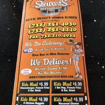 Stewart's Root Beer - Stewart's Restaurant - American Near Me - East Brunswick, New Jersey