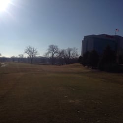 Dodge Riverside Golf Club - Tee box 1 it's a gamble