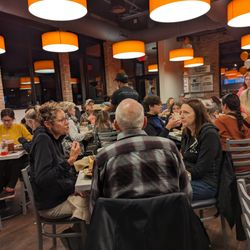 Buona - Kildeer - Pre Opening night crowd