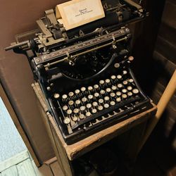 Rialto Historical Society - 8/22/26 Typewriter