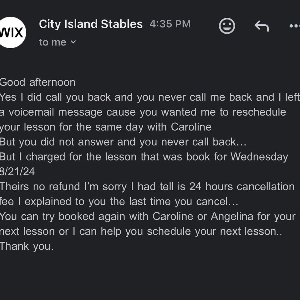 Bronx Equestrian Center - They Never called back or left voicemail. - Horseback Riding Near Me - The Bronx, New York Bronx Equestrian Center - They Never called back or left voicemail. - Horseback Riding Near Me - The Bronx, New York