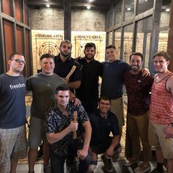 Dueling Axes - Bachelor Party!