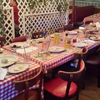 Buca di Beppo Italian Restaurant - Our table after 1 hour wait. - Italian Near Me - Redondo Beach, California