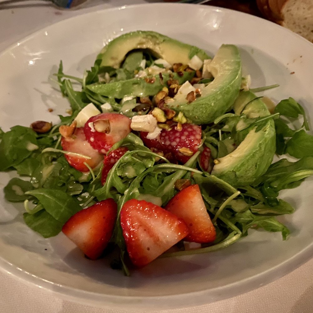 Bleu Provence - Strawberry, Goat Cheese, and Avocado Salad - French Near Me - Naples, Florida