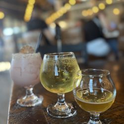 Nevada Brew Works - Idk what they ordered. But mine was pear cider.