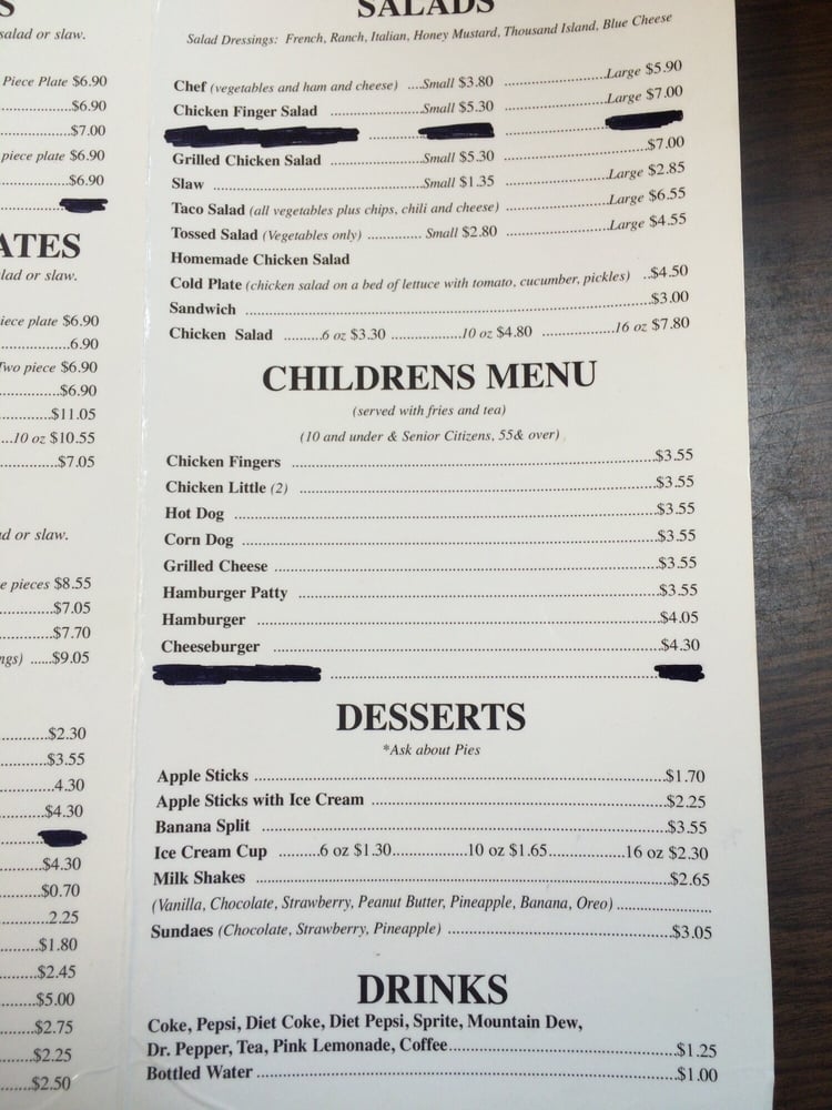 POP’S DINER CLOSED Updated May 2024 308 W McGee St, Honea Path