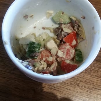 BRU Burger Bar - Cincinnati - This pasta salad is packed with veggies. - Burgers Near Me - Cincinnati, Ohio BRU Burger Bar - Cincinnati - This pasta salad is packed with veggies. - Burgers Near Me - Cincinnati, Ohio