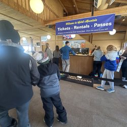 Spirit Mountain - Down now from 4 staff to 3 staff. And it's a winter break, makes no sense.