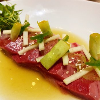 Perle Restaurant - 一般套餐的前菜,點的是 yellowtail - New American Near Me - Pasadena, California Perle Restaurant - 一般套餐的前菜,點的是 yellowtail - New American Near Me - Pasadena, California