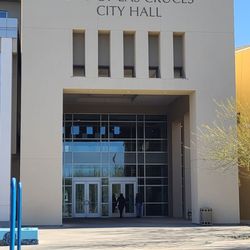 City of Las Cruces City Hall - The Front & Signage 12-01-2022