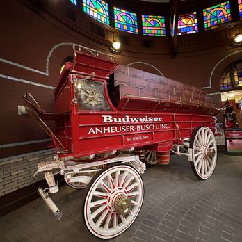 Anheuser-Busch Companies - The original clydesdales wagon - Breweries Near Me - St. Louis, Missouri