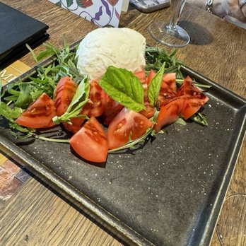 Rome's Flavours - Caprese of Buffalo Mozzarella - Desserts Near Me - Winter Park, Florida Rome's Flavours - Caprese of Buffalo Mozzarella - Desserts Near Me - Winter Park, Florida