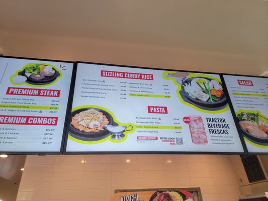 Menu photo 1 Pepper Lunch Irvine, CA