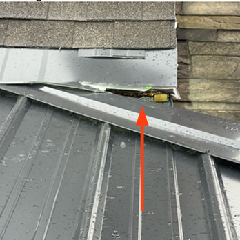 Royalty Construction - Exposed underlayment, uncovered and unsecure - Roofing Near Me - Mancelona, Michigan Royalty Construction - Exposed underlayment, uncovered and unsecure - Roofing Near Me - Mancelona, Michigan