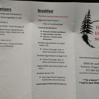 The Little Store - Part 2 of fresh food menu - Convenience Stores Near Me - Portland, Oregon The Little Store - Part 2 of fresh food menu - Convenience Stores Near Me - Portland, Oregon