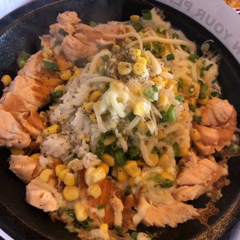 Sizzling Lunch - Make sure to cook your salmon first! - Japanese Near Me - San Jose, California Sizzling Lunch - Make sure to cook your salmon first! - Japanese Near Me - San Jose, California